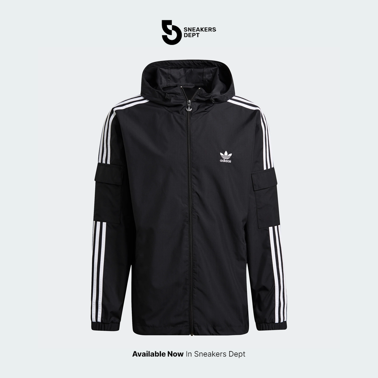 Adidas teorado full zip windbreaker - clearance herren jackets