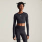 ADIDAS STELLA MCCARTNEY TRUESTRENGTH YOGA CROPPED LS