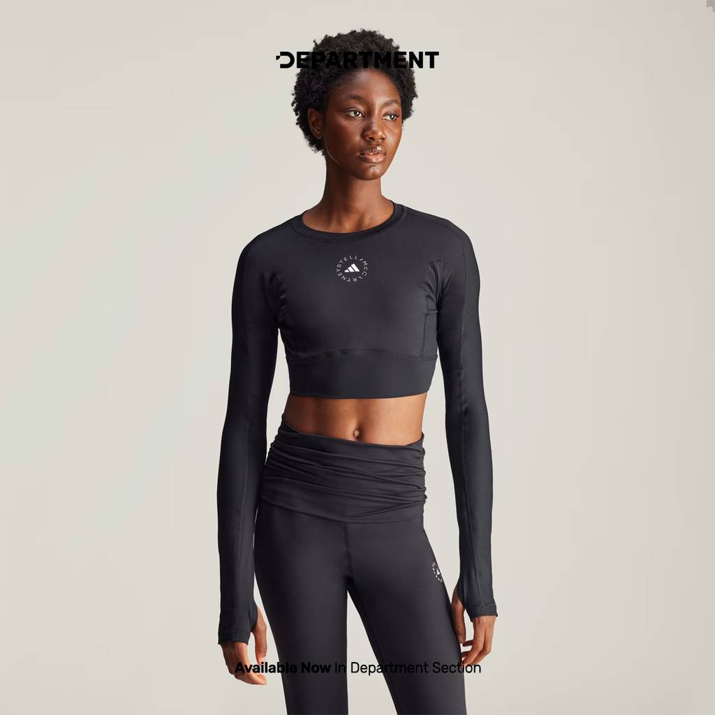 ADIDAS STELLA MCCARTNEY TRUESTRENGTH YOGA CROPPED LS