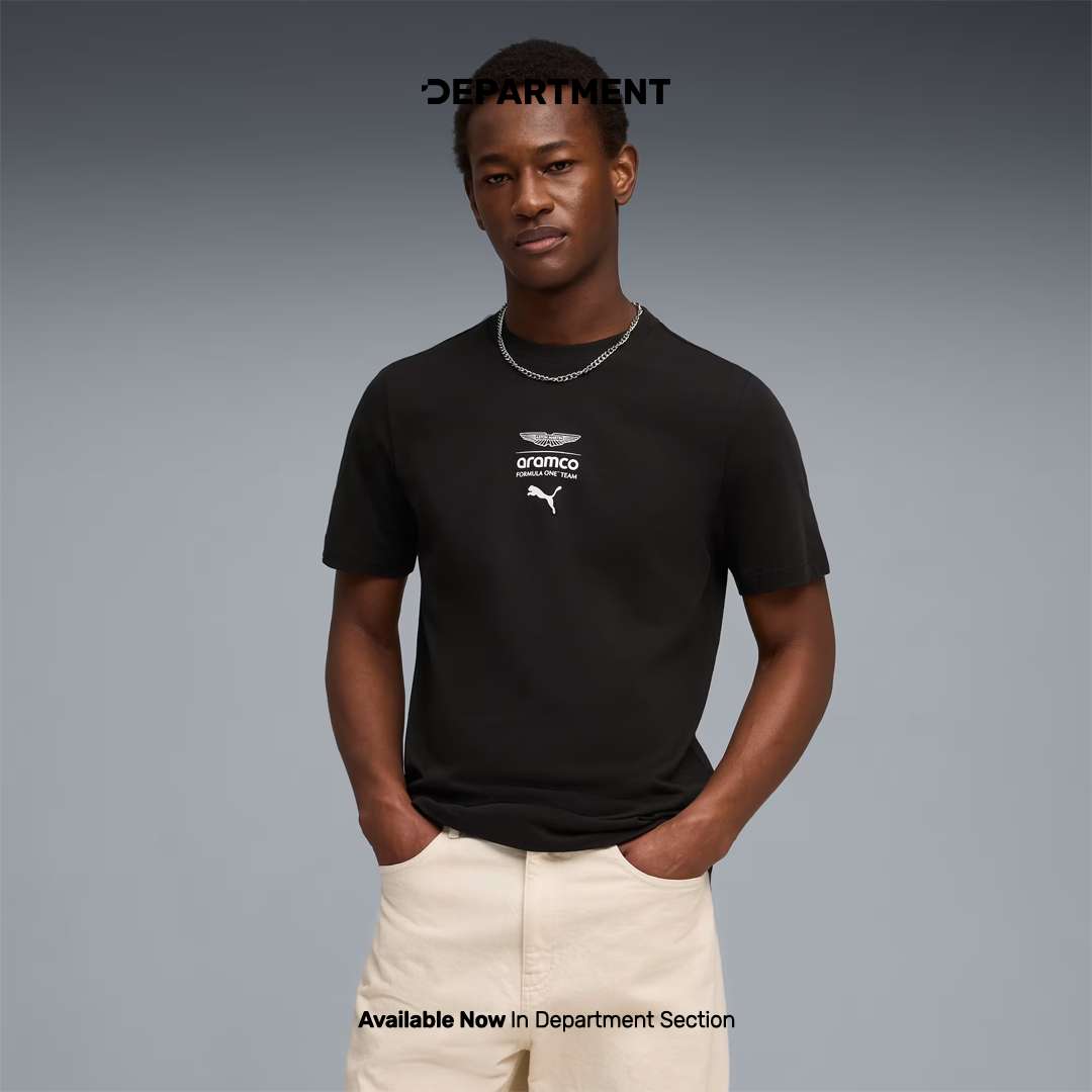 PUMA X ASTON MARTIN ARAMCO F1 TEAM ESSENTIALS LOGO (REGULAR)