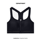 UNDER ARMOUR CROSSBACK HIGH ZIP BRA