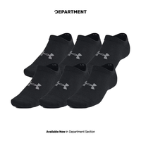 UNDER ARMOUR ESSENTIAL 6PACK SHOW SOCKS