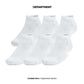 UNDER ARMOUR TRAINING COTTON 6PK LOW CUT