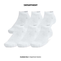 UNDER ARMOUR TRAINING COTTON 6PK LOW CUT