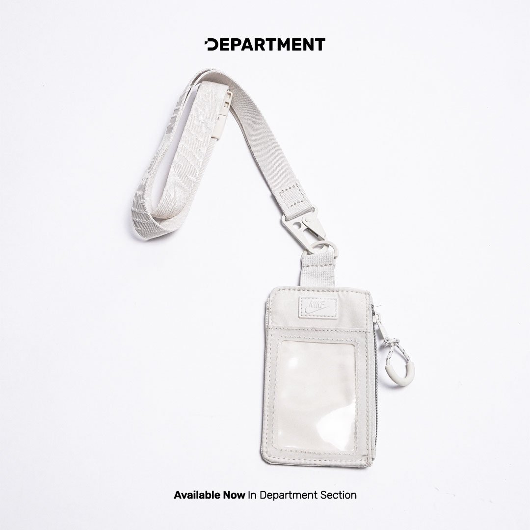 NIKE TECH STATEMENT ZIP WALLET LANYARD