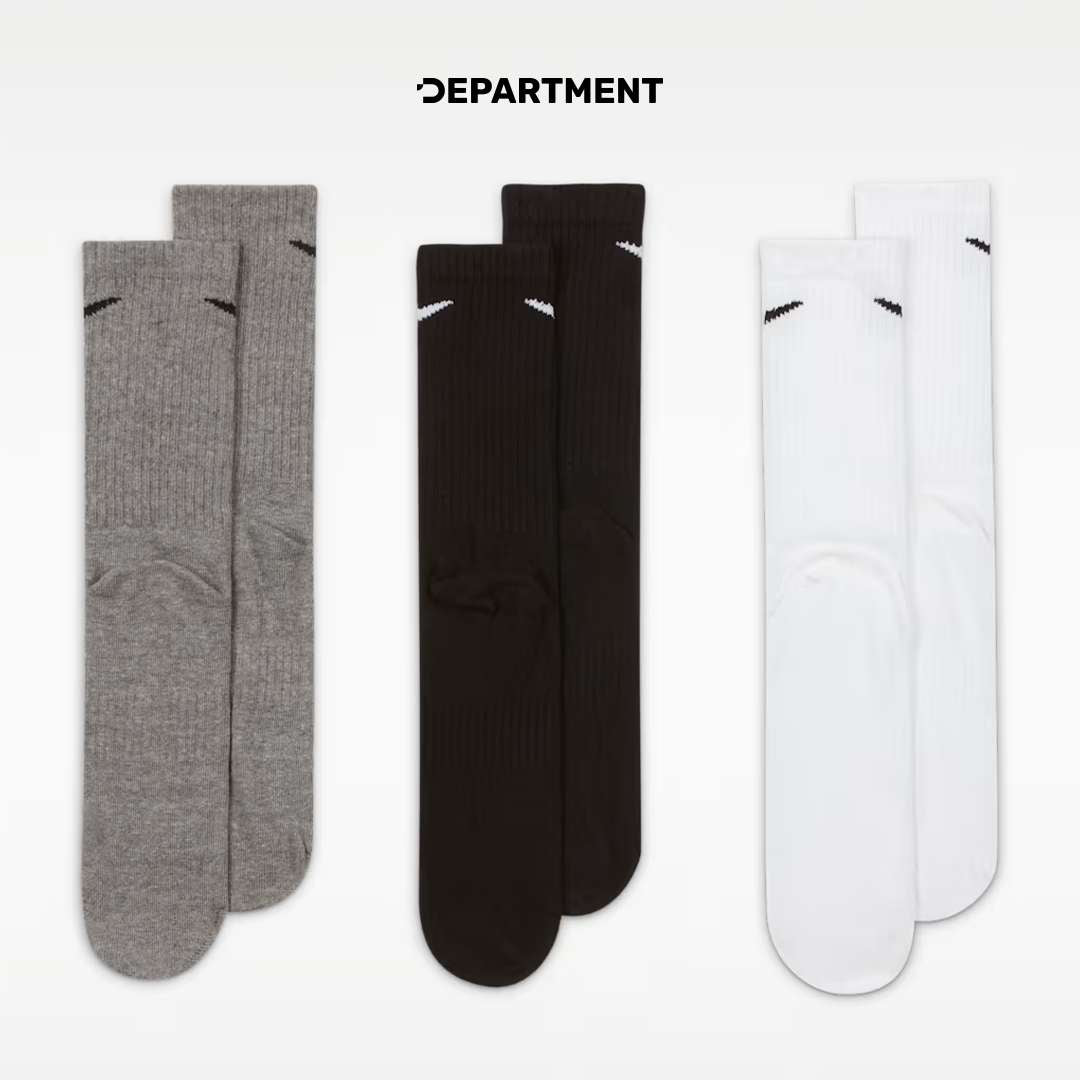 NIKE EVERYDAY LIGHTWEIGHT TRAINING CREW 3P