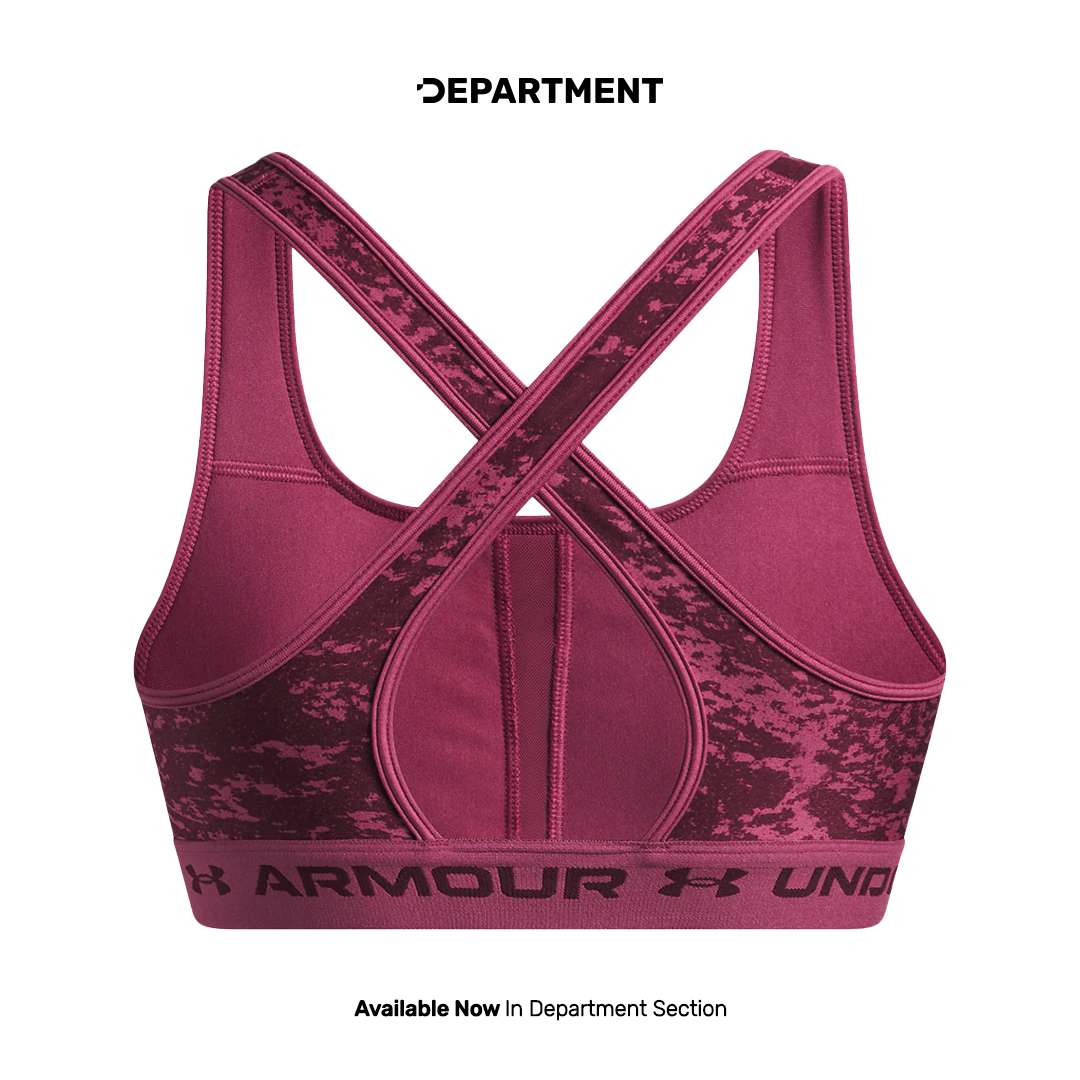 UNDER ARMOUR CROSSBACK MID PRINT