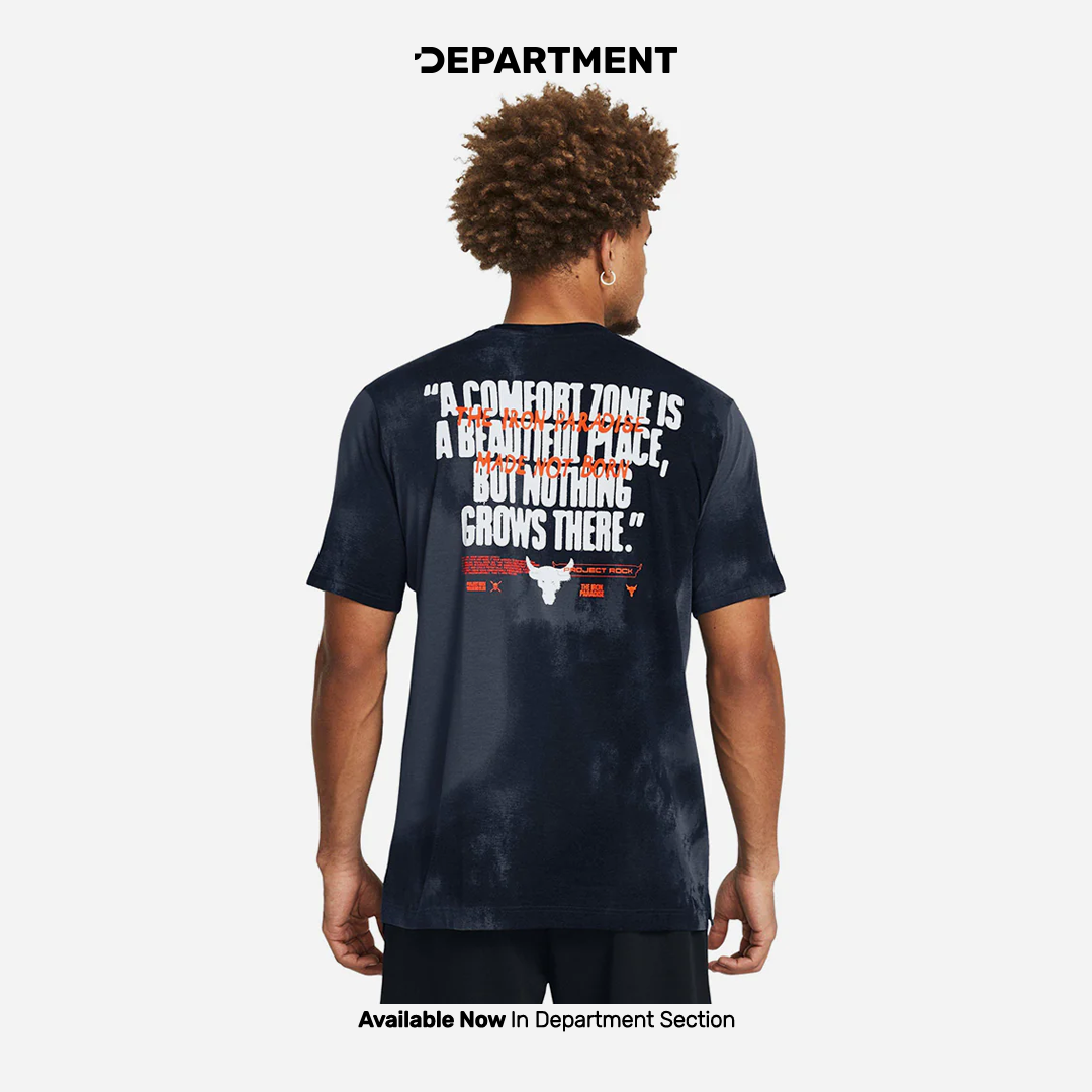 UNDER ARMOUR PROJECT ROCK SUN WASHED GRAPHIC