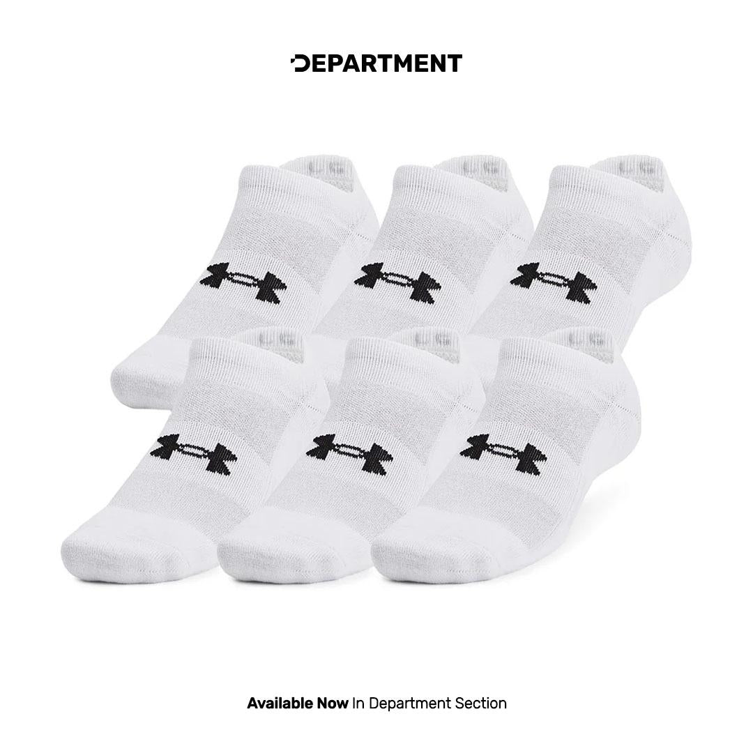 UNDER ARMOUR TRAINING COTTON 6PK NO SHOW