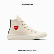 CONVERSE CHUCK 70 HI X CDG PLAY PS "SINGLE HEART"