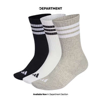 ADIDAS 3-STRIPES CUSHIONED CREW SOCK 3P