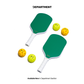 PICKLE POPPERS PICKLEBALL PADDLE SET - POP N ROOKIE