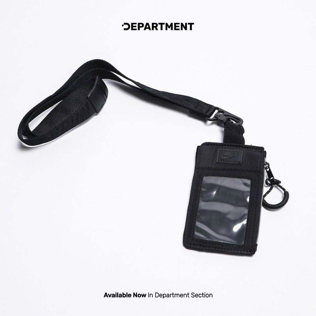 NIKE TECH STATEMENT ZIP WALLET LANYARD