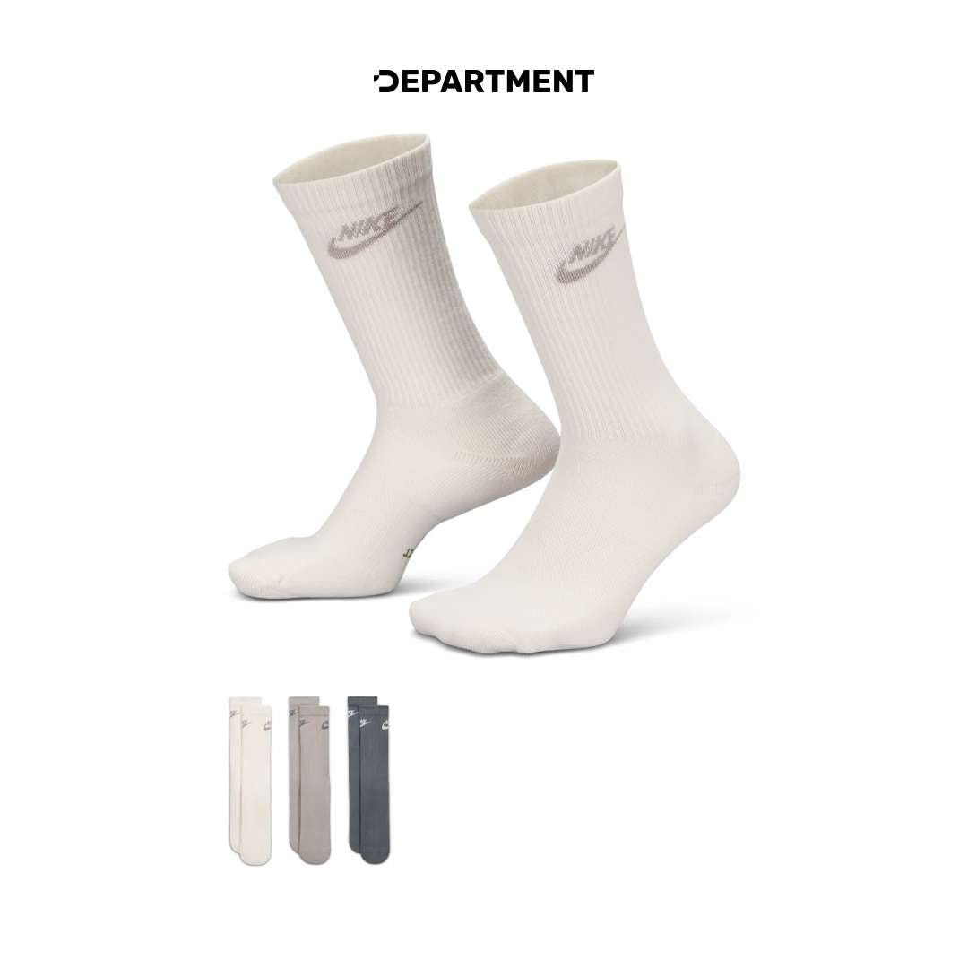 NIKE EVERYDAY ELEVATED CREW 3P