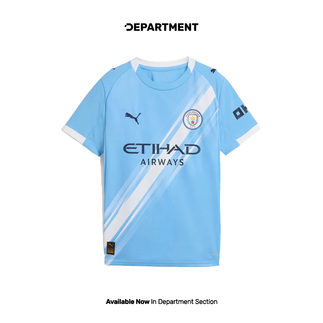 PUMA MANCHESTER CITY 25/26 JR HOME REPLICA
