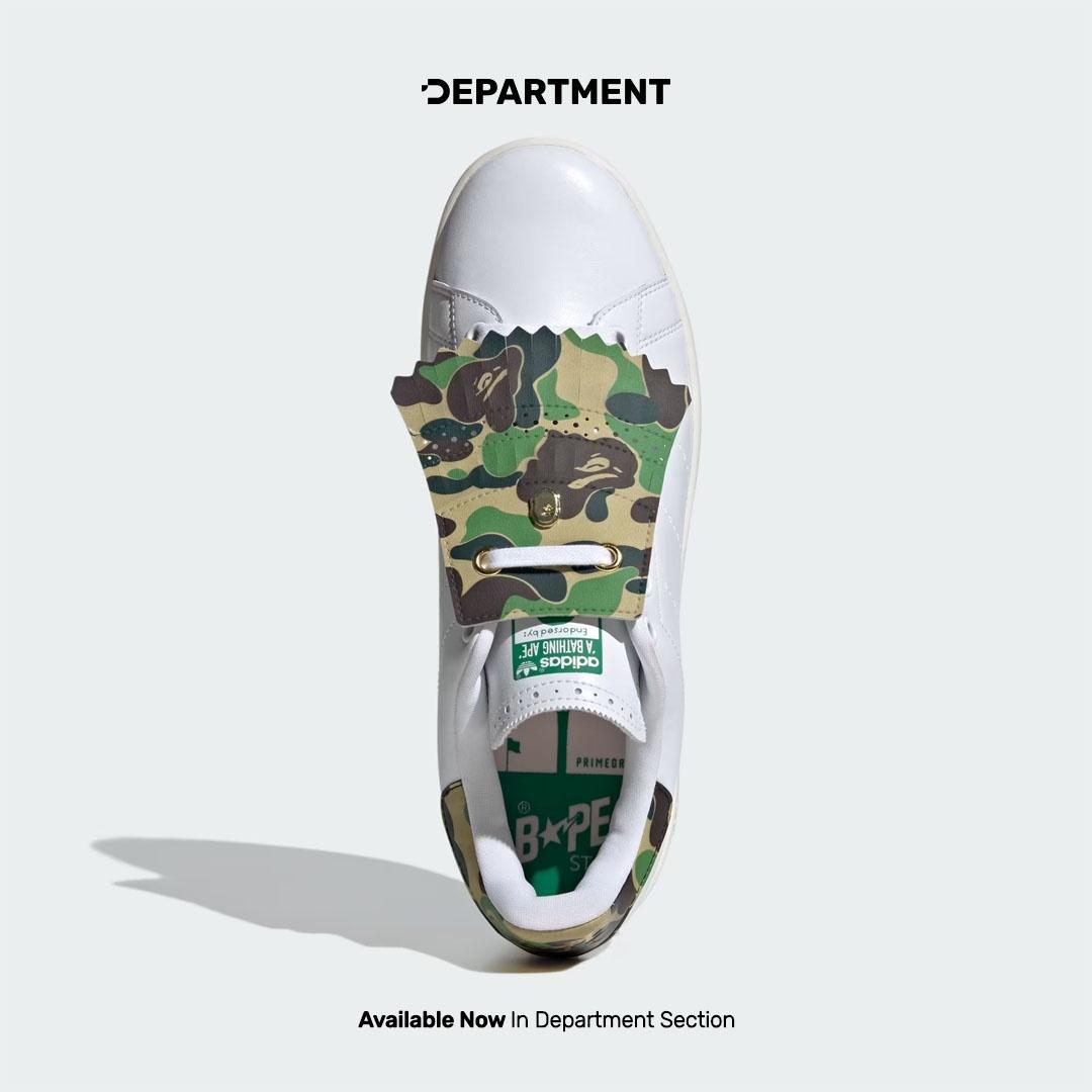 ADIDAS STAN SMITH GOLF X BAPE – Department