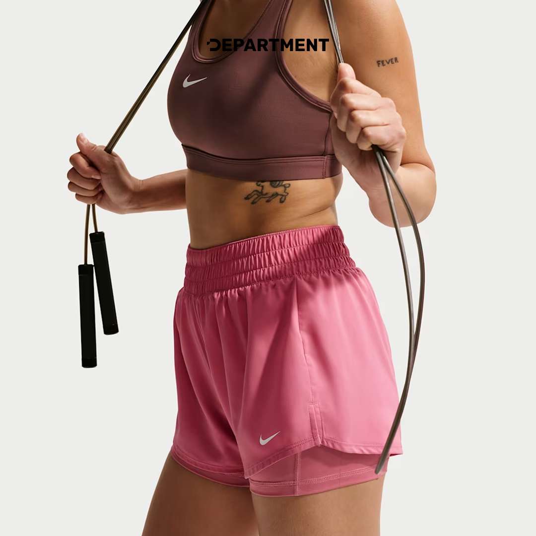 NIKE DRI-FIT ONE MID-RISE 3" 2-IN-1