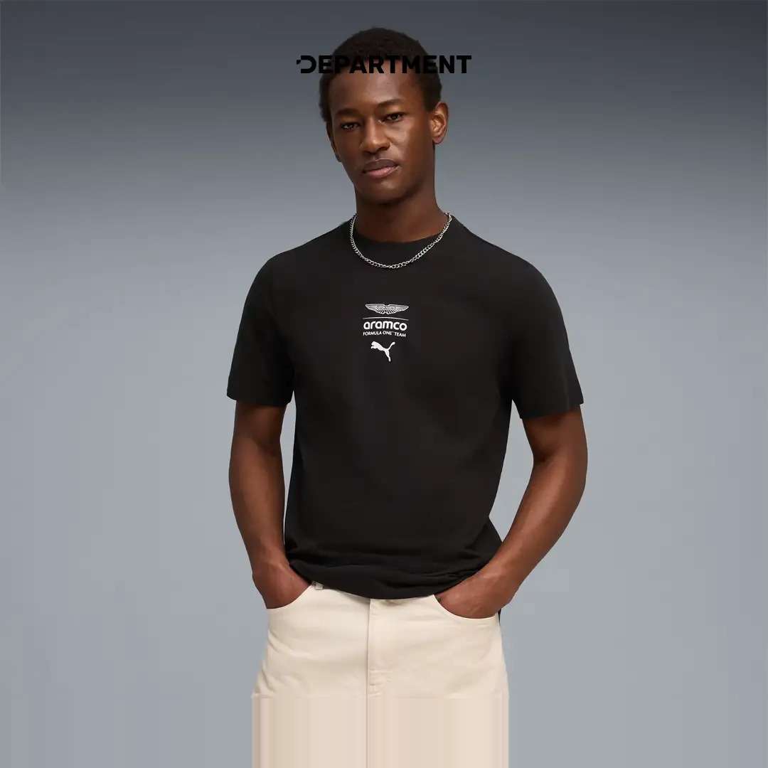 PUMA X ASTON MARTIN ARAMCO F1 TEAM ESSENTIALS LOGO (REGULAR)