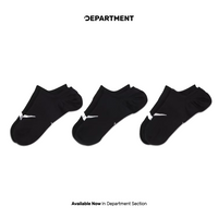 NIKE EVERYDAY PLUS LIGHTWEIGHT TRAINING FOOTIE 3P