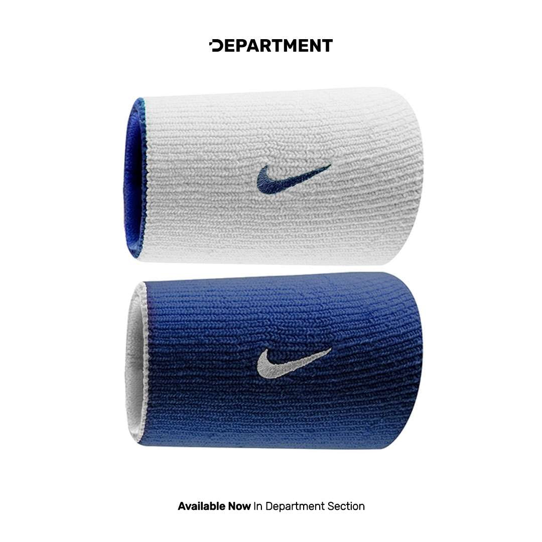 NIKE DRI-FIT DOUBLEWIDE WRISTBANDS HOME & AWAY 2 PK