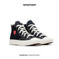 CONVERSE CHUCK 70 HI X CDG PLAY PS "SINGLE HEART"