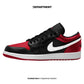 NIKE AIR JORDAN 1 LOW ALTERNATE BRED TOE