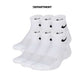 NIKE EVERYDAY KIDS CUSHIONED ANKLE (6 PAIRS)