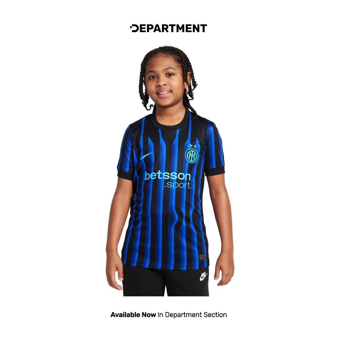 NIKE INTER MILAN 25/26 STADIUM HOME BIG KIDS