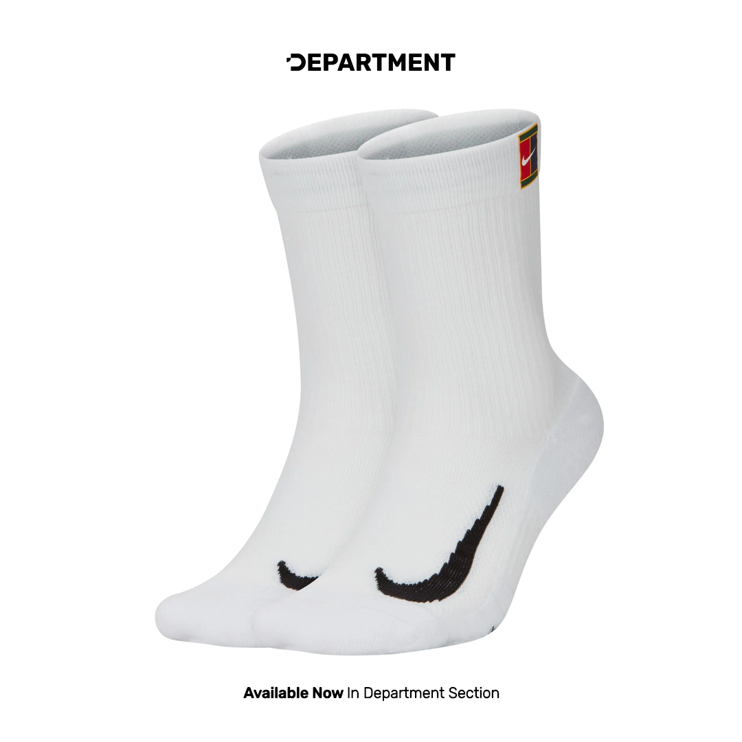 NIKE COURT MULTIPLIER CUSHIONED CREW 2P