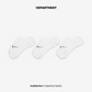 NIKE EVERYDAY PLUS LIGHTWEIGHT TRAINING FOOTIE 3P