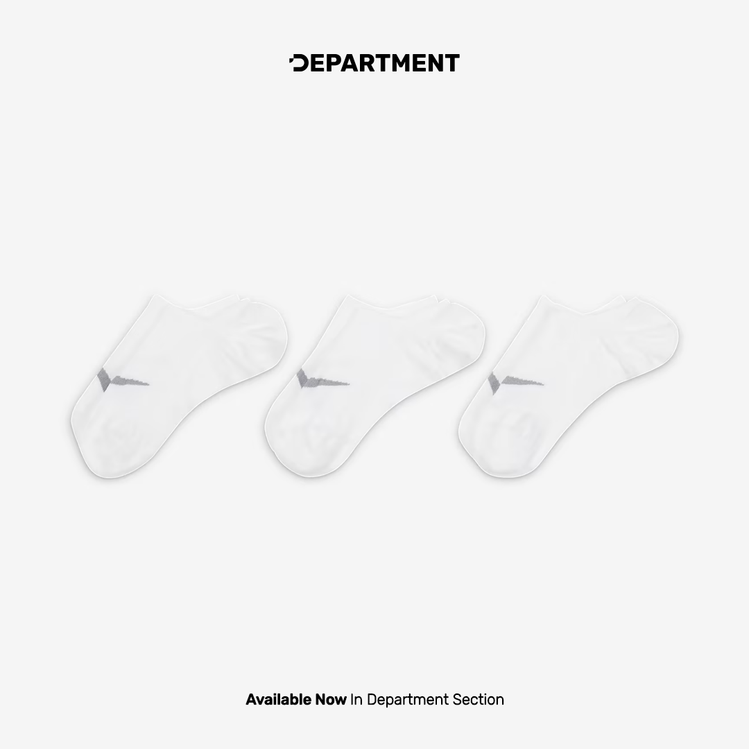 NIKE EVERYDAY PLUS LIGHTWEIGHT TRAINING FOOTIE 3P