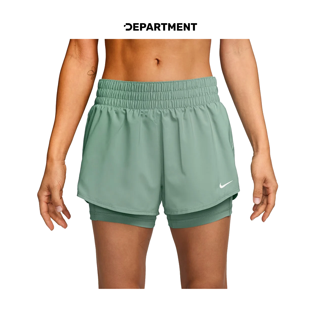 NIKE DRI-FIT ONE MID-RISE 3" 2-IN-1