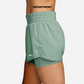 NIKE DRI-FIT ONE MID-RISE 3" 2-IN-1