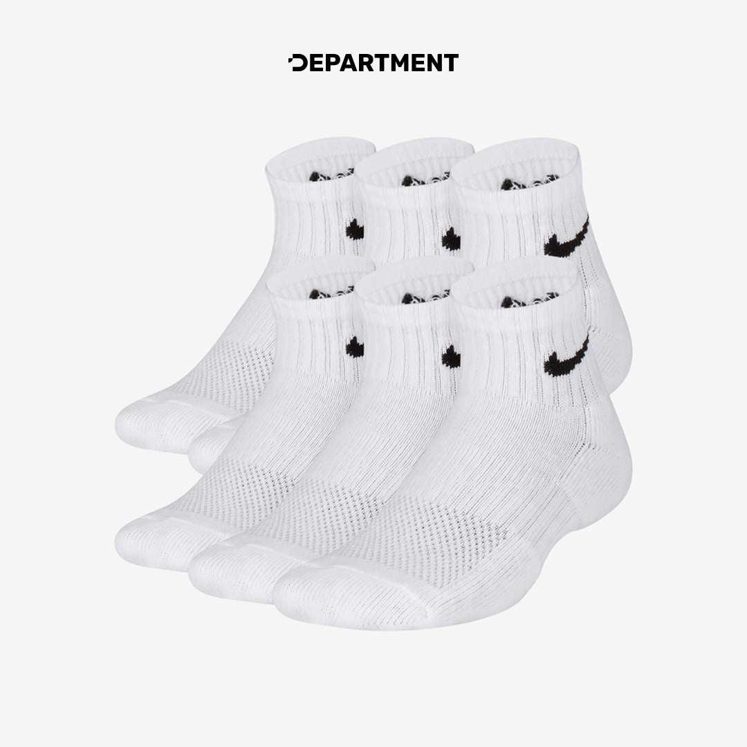 NIKE EVERYDAY KIDS CUSHIONED ANKLE (6 PAIRS)