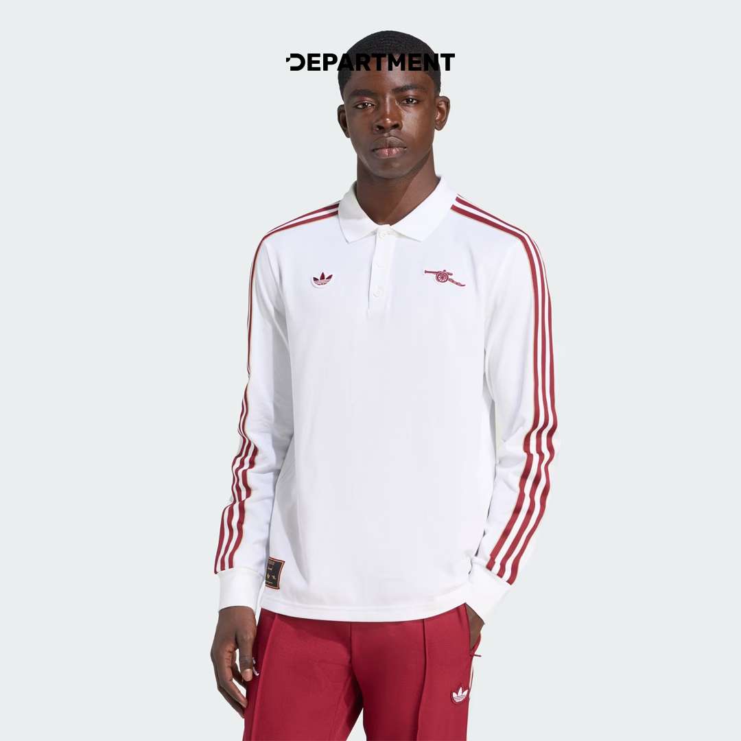 ADIDAS ARSENAL FC TERRACE ICONS POLO SHIRT LS