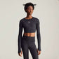ADIDAS STELLA MCCARTNEY TRUESTRENGTH YOGA CROPPED LS