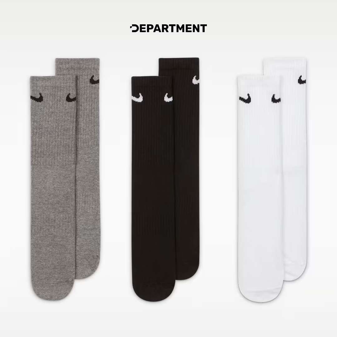 NIKE EVERYDAY LIGHTWEIGHT TRAINING CREW 3P