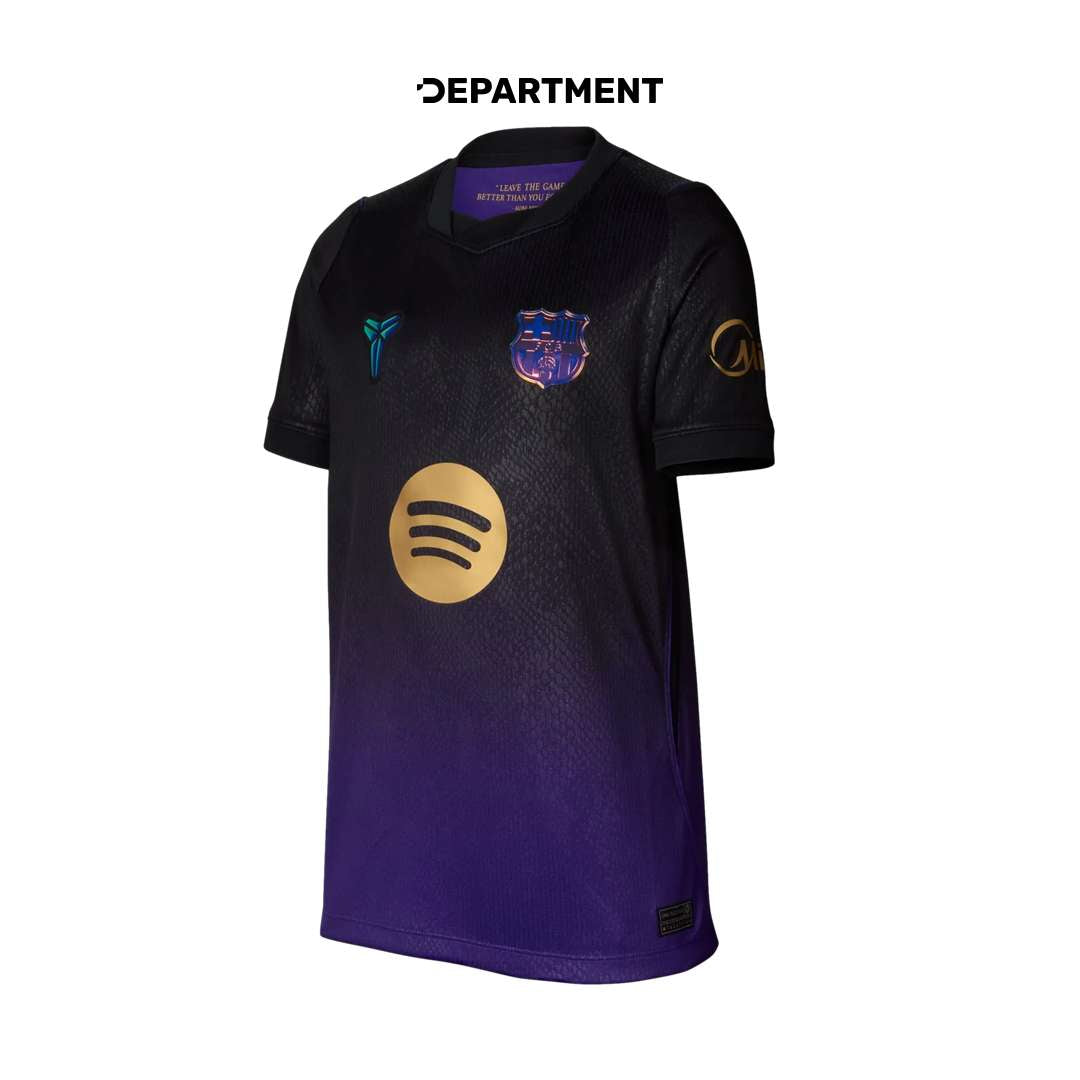 NIKE FC BARCELONA 26/27 STADIUM AWAY REPLICA KIDS X KOBE