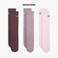 NIKE EVERYDAY ELEVATED CREW 3P