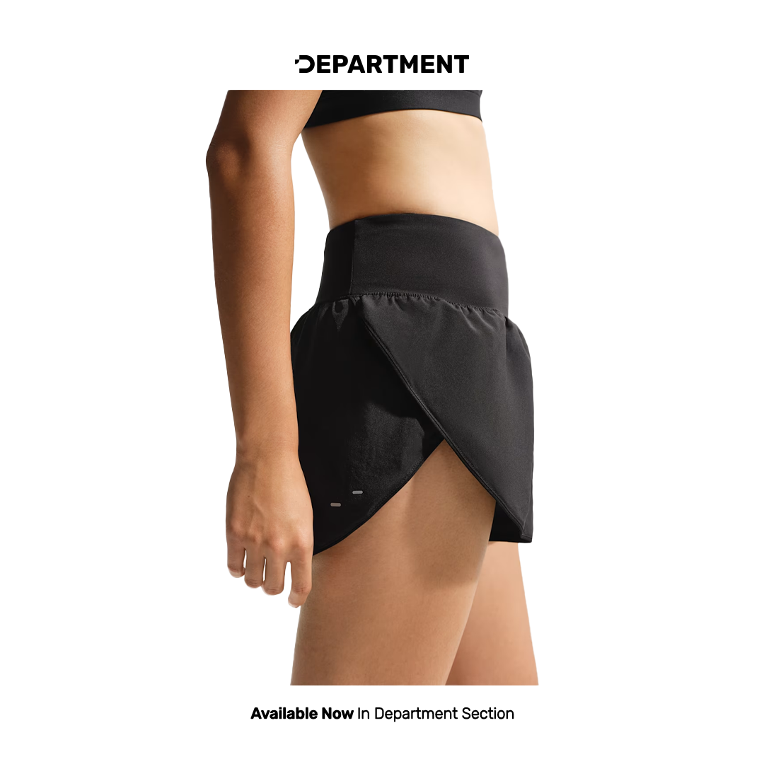 NIKE DRI-FIT TEMPO FLOW SWOOSH MID-RISE