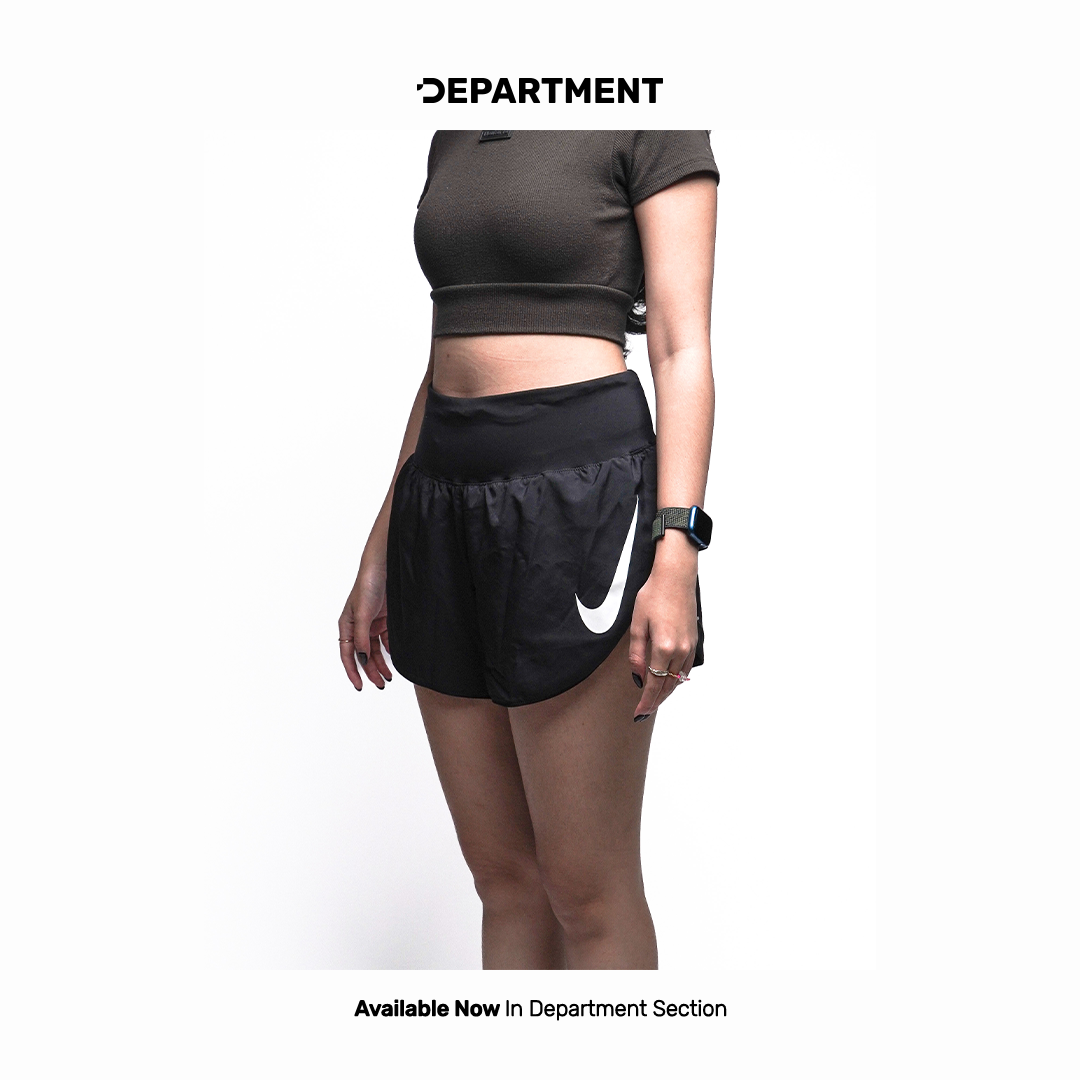 NIKE DRI-FIT TEMPO FLOW SWOOSH MID-RISE