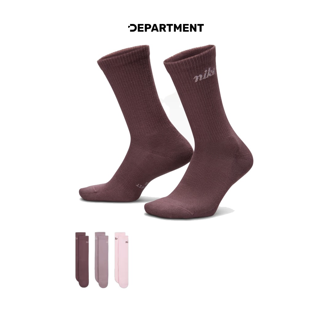 NIKE EVERYDAY ELEVATED CREW 3P