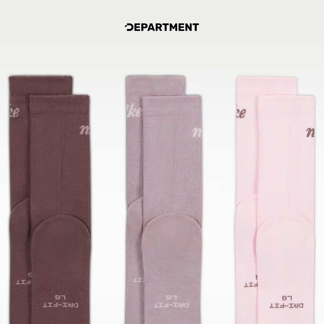 NIKE EVERYDAY ELEVATED CREW 3P