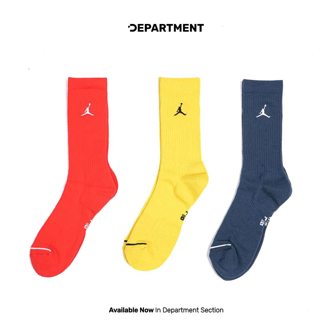 NIKE JORDAN EVERYDAY CUSHIONED CREW 3P