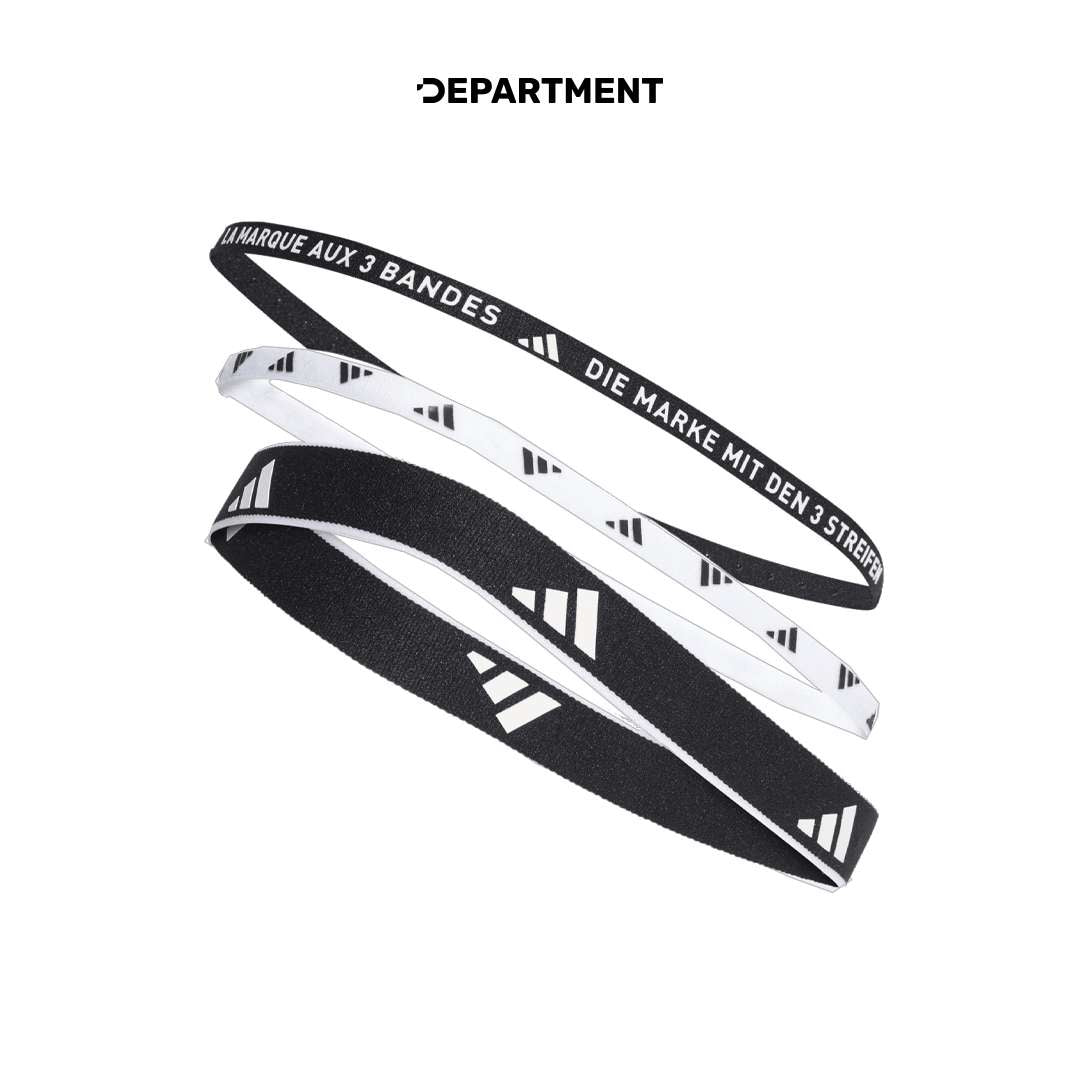 ADIDAS MULTIPLE WIDTH TRAINING HEADBANDS 3 PER PACK