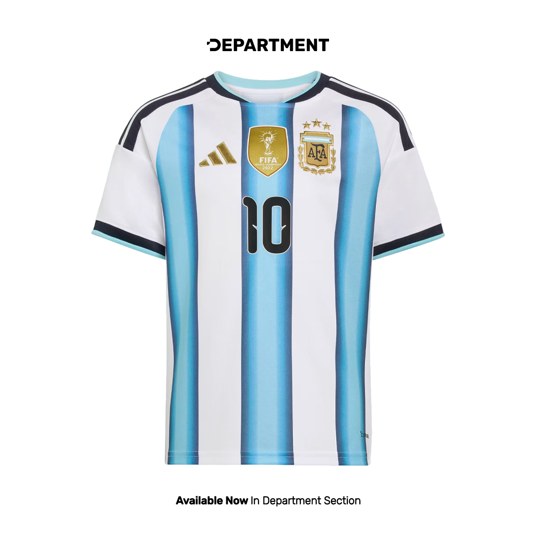 ADIDAS ARGENTINA 2026 WORLD CUP HOME MESSI KIDS