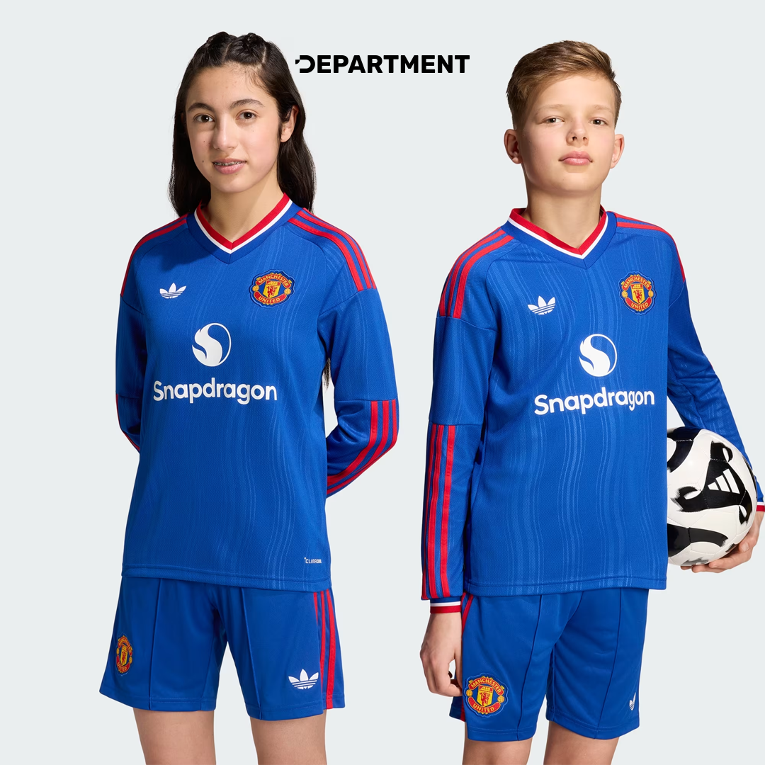ADIDAS MANCHESTER UNITED FC 26/27 AWAY KIDS LS