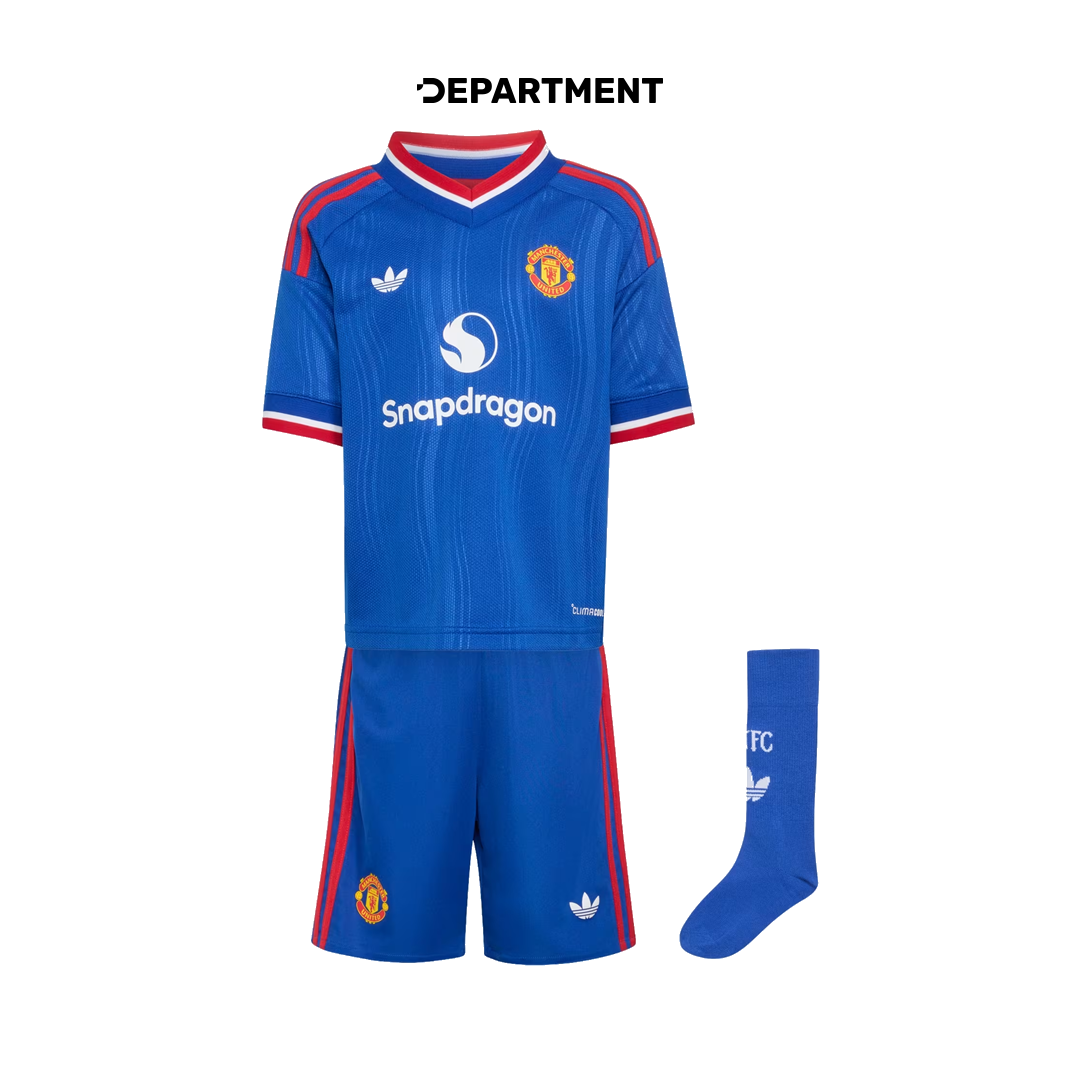 ADIDAS MANCHESTER UNITED FC 26/27 AWAY MINI KIT