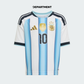 ADIDAS ARGENTINA 2026 HOME MESSI KIDS SET