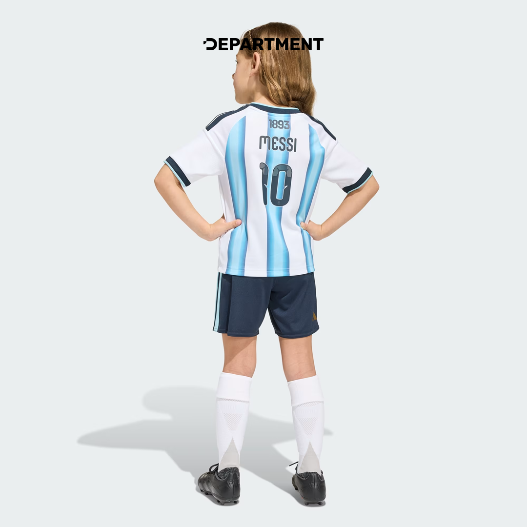 ADIDAS ARGENTINA 2026 HOME MESSI KIDS SET